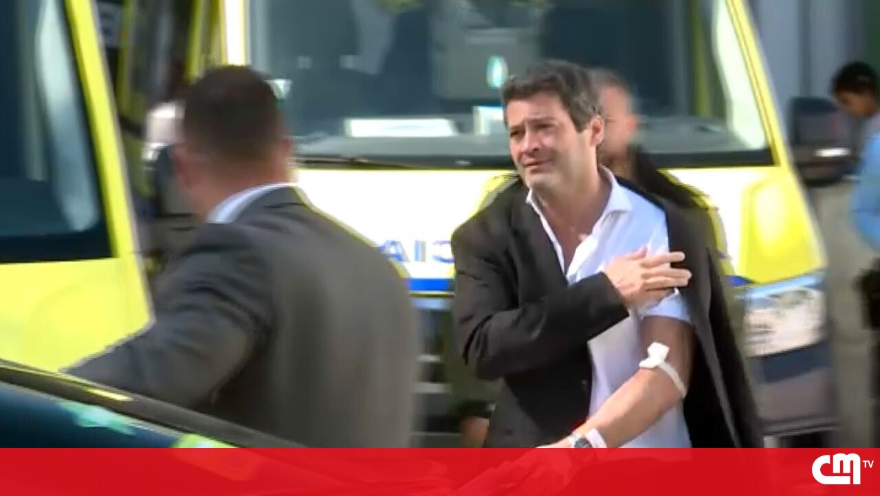 A imagem de André Ventura sai do hospital – vídeo
