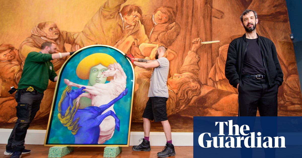 “A little confusing” art brings the entertainment desk of Nicholas Party to Bath|