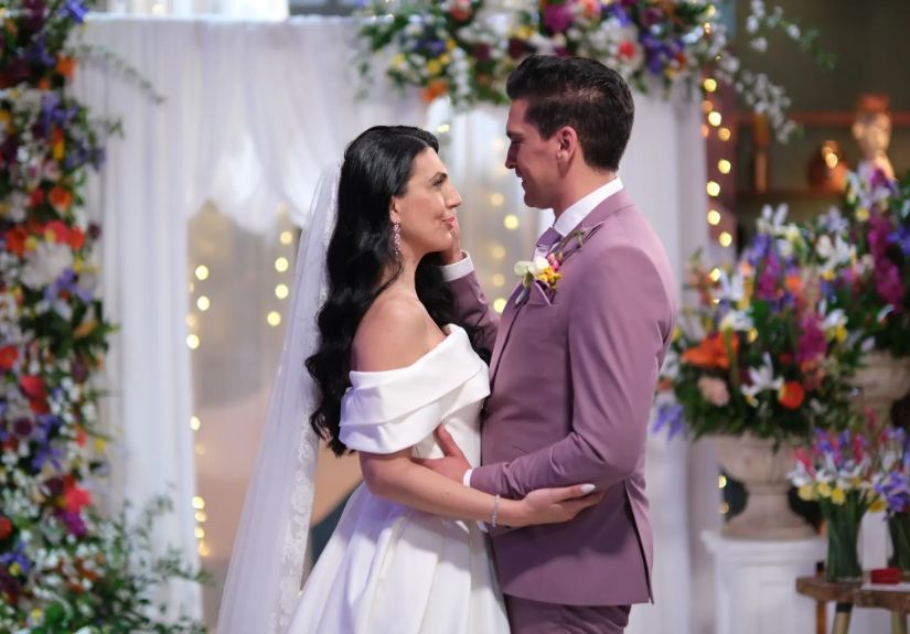 À primeira vista, casamento: nem tudo é uma rosa! Nelson derramou lágrimas porque … Carla: “Eu tenho que pendurá -lo”