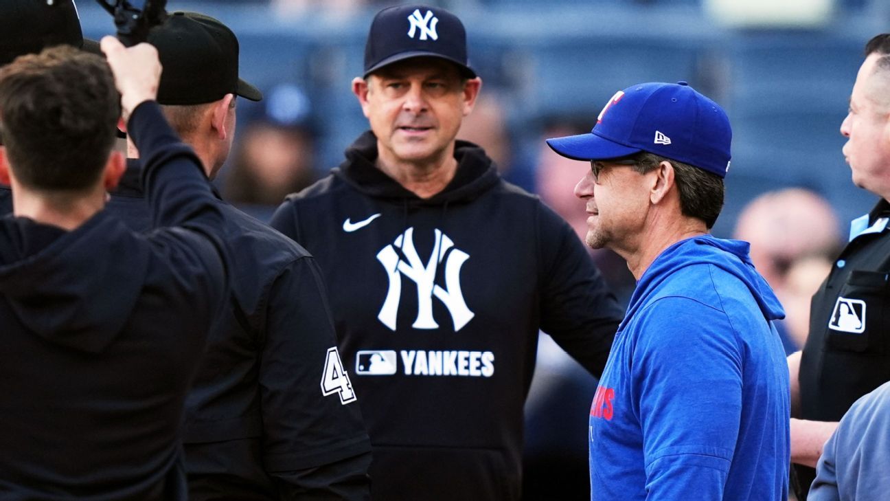 Aaron brothers, Bret renews Boones in Yankees-Rangers