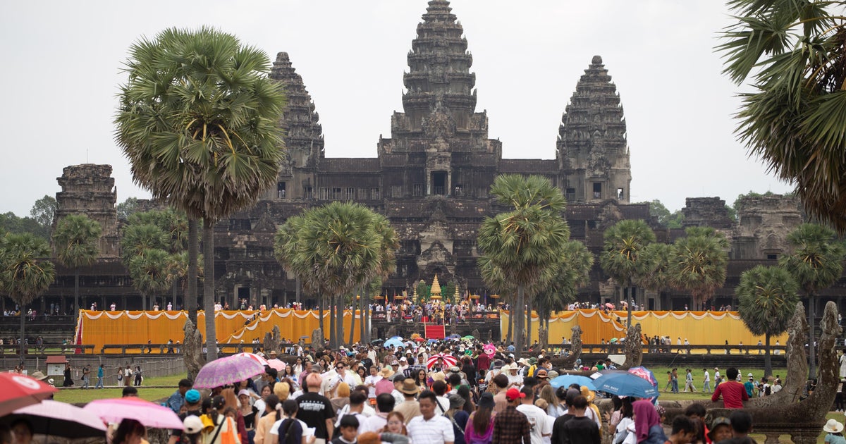 According to reports, lightning strikes in Angkor Temple in Cambodia killed three people