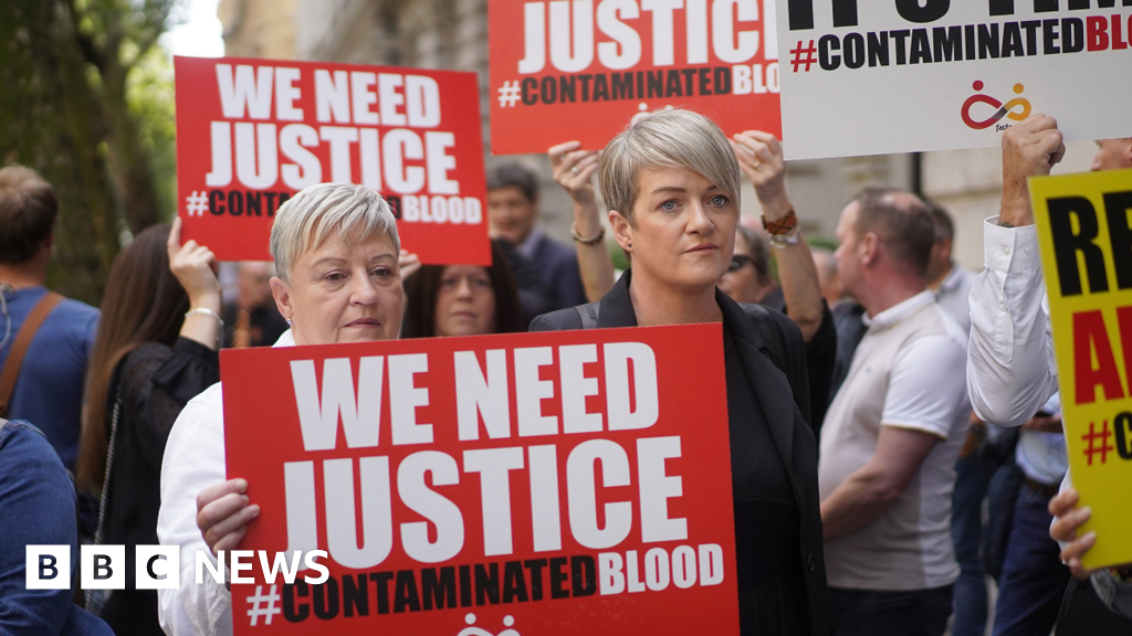 Activists say the infected blood needs to be compensated faster.