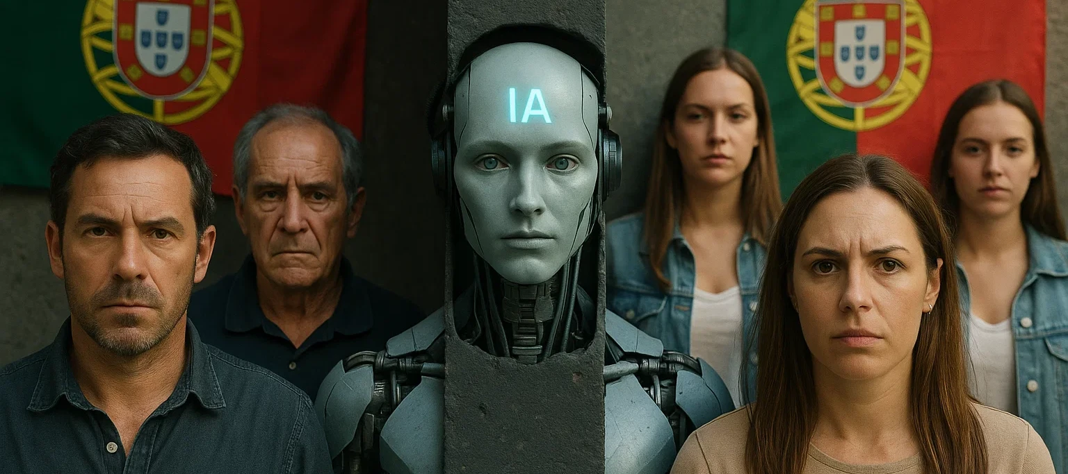 Ai. Português se divide entre confiança e ceticismo