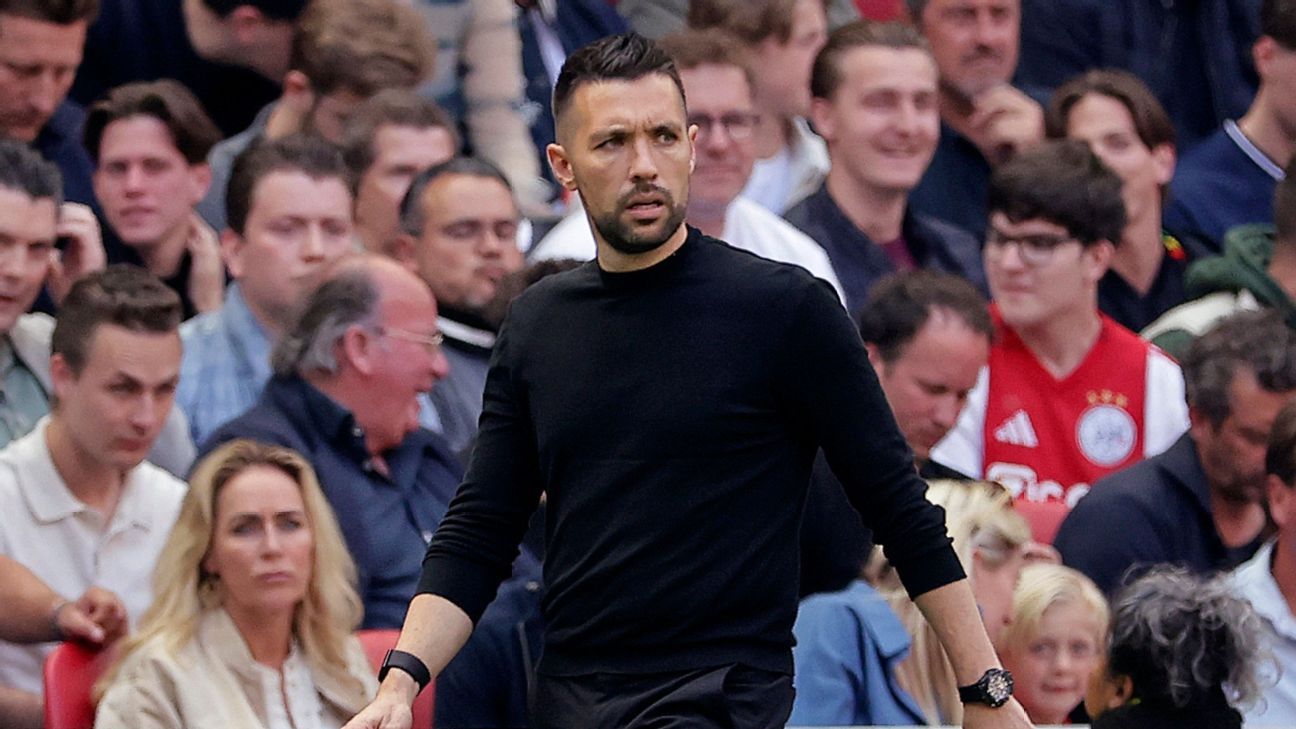 Ajax manager Francesco Farioli