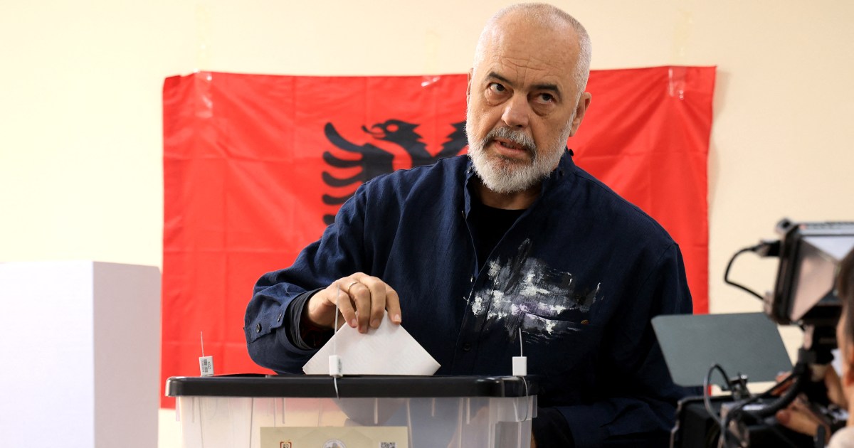 Albania's ruling socialists win majority in parliamentary vote | Election News