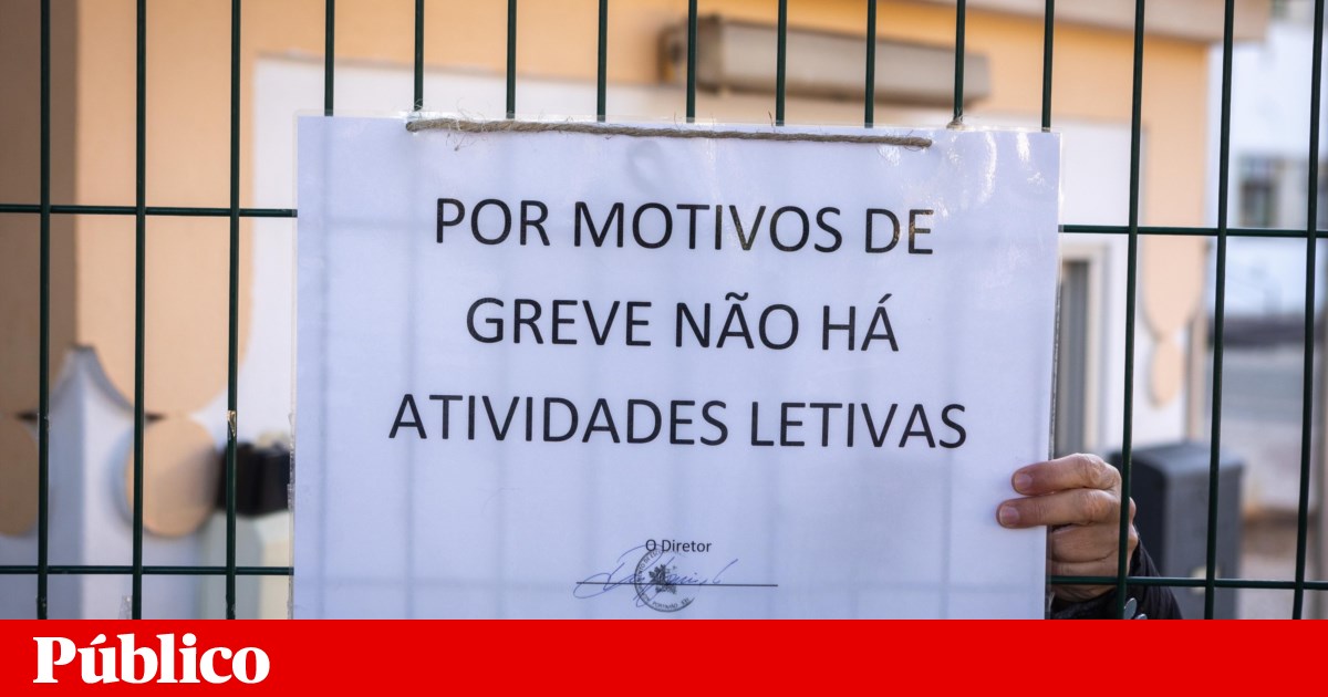 Alega que as greves da administração pública atingiram 100% em alguns lugares. Funções públicas