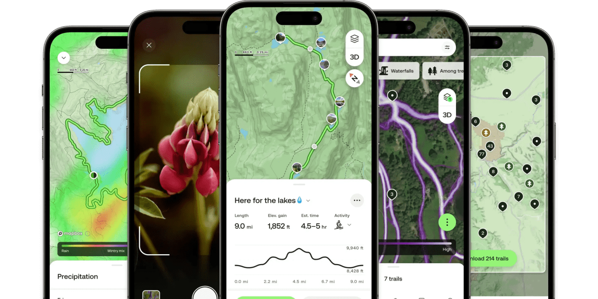 Alltrails debuts $80/year membership, which includes AI-powered smart routes