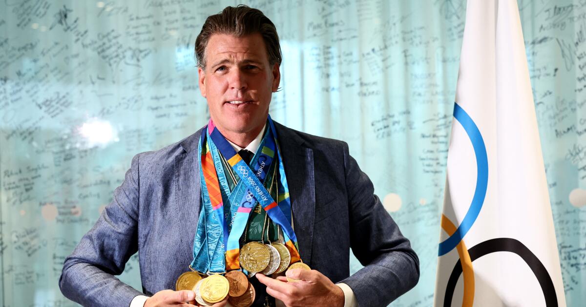 American swimmer loses 10 Olympic medals in Palisade fire