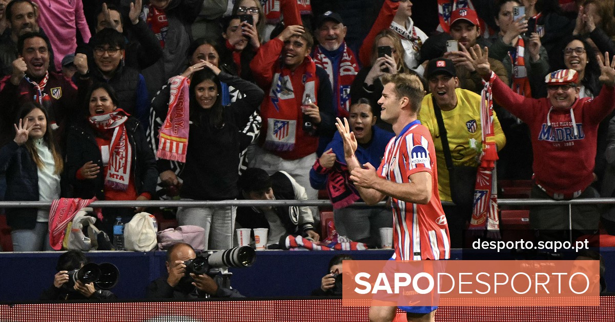 Atlético de Madrid vence o Real Sociedad com quatro gols da La Liga da Noruega