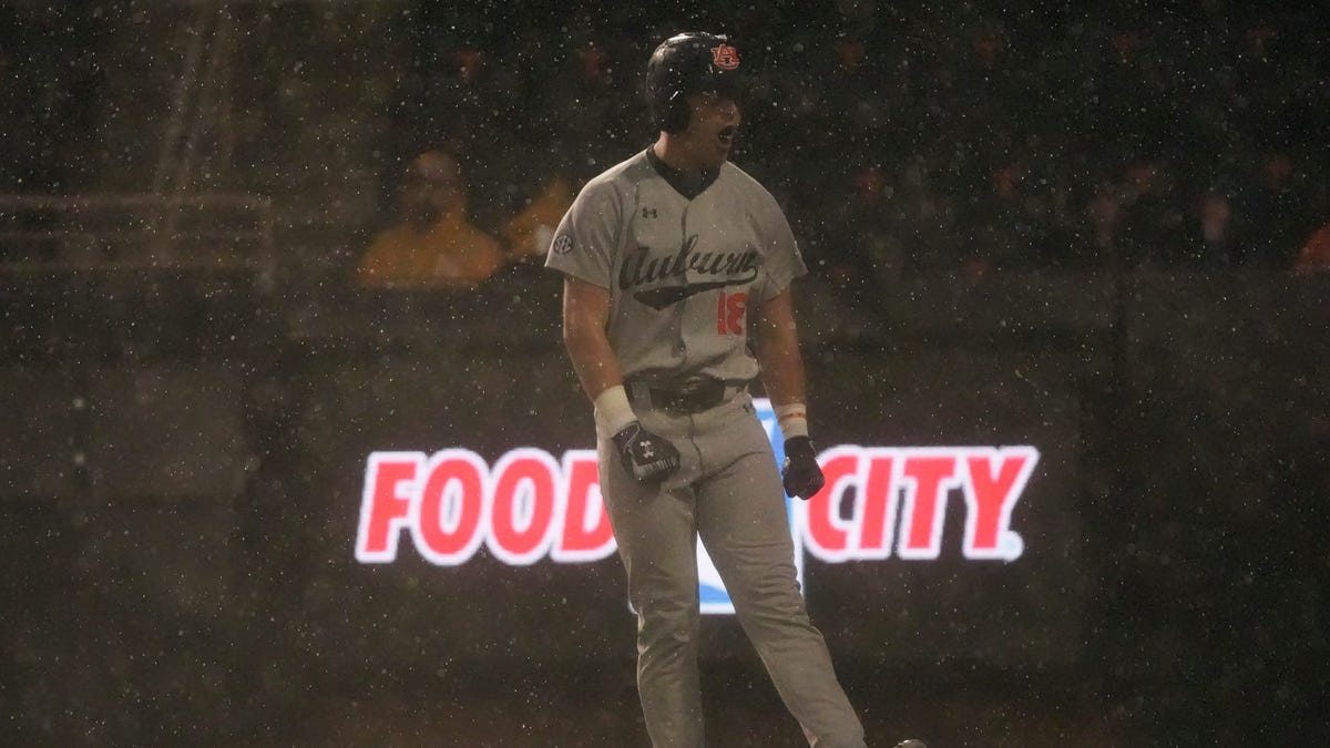 Auburn ranked Tennessee in Game 1. The series ends on Sunday