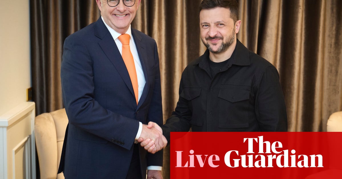 Australian News Live: Albanes meets Zelenskyy and Pope in Rome; Eight people rescued from floods in NSW | Australian News