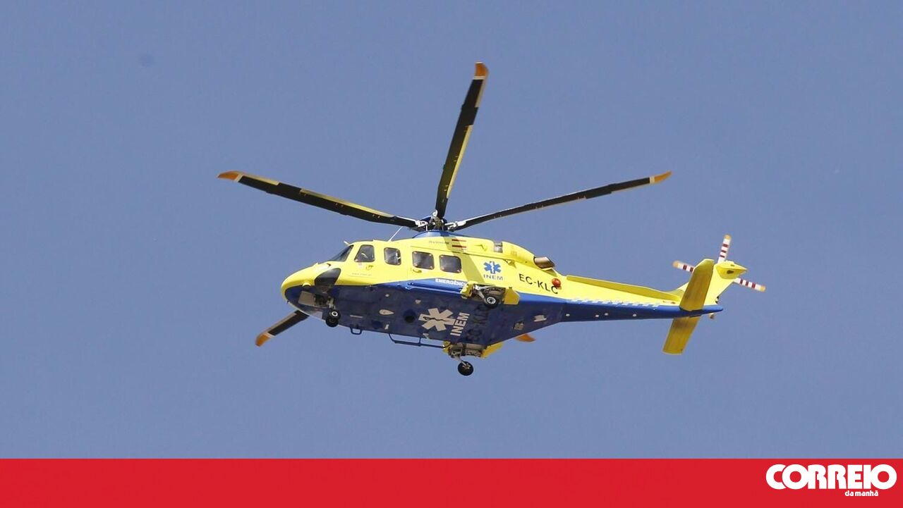 Baby Helitransport de um ano, de Campo Maior a Lisboa, Berking Water Burning – Portugal