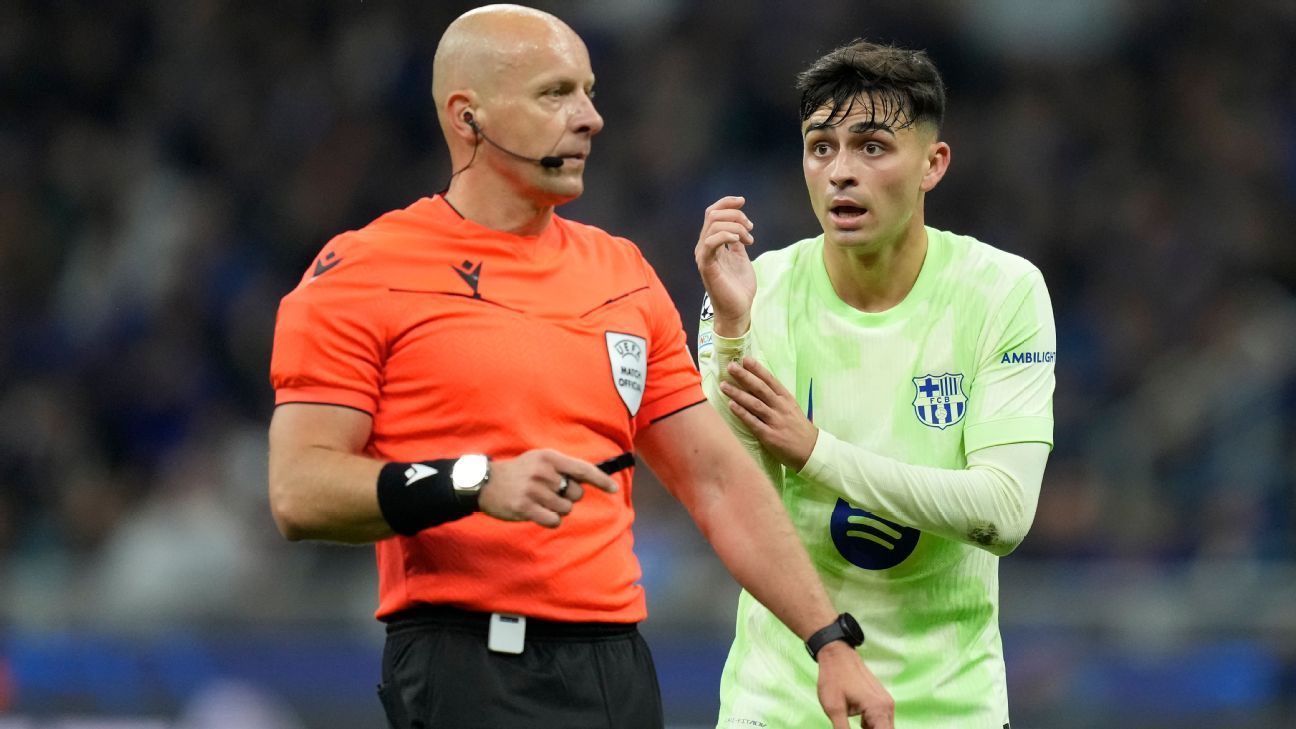Barcelona's Pedri: Ufa should “investigate” the referee after Milan's losses