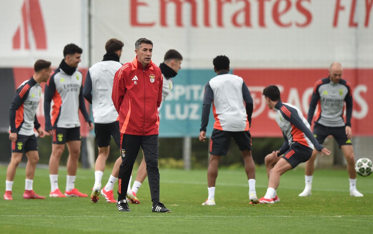 Benfica retorna ao treinamento