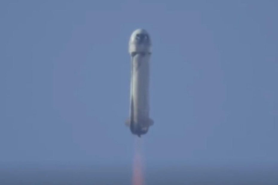Blue Origin launches 6 passengers on a suborbital trip to the edge of space