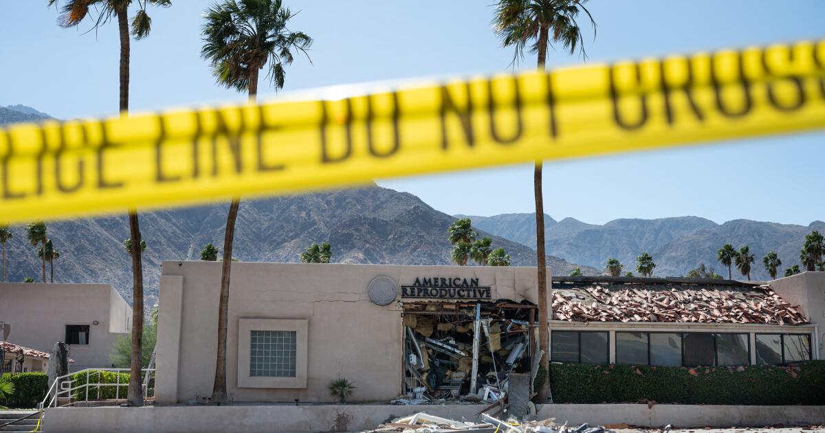 Bombing leaves Palm Springs with authorities investigating