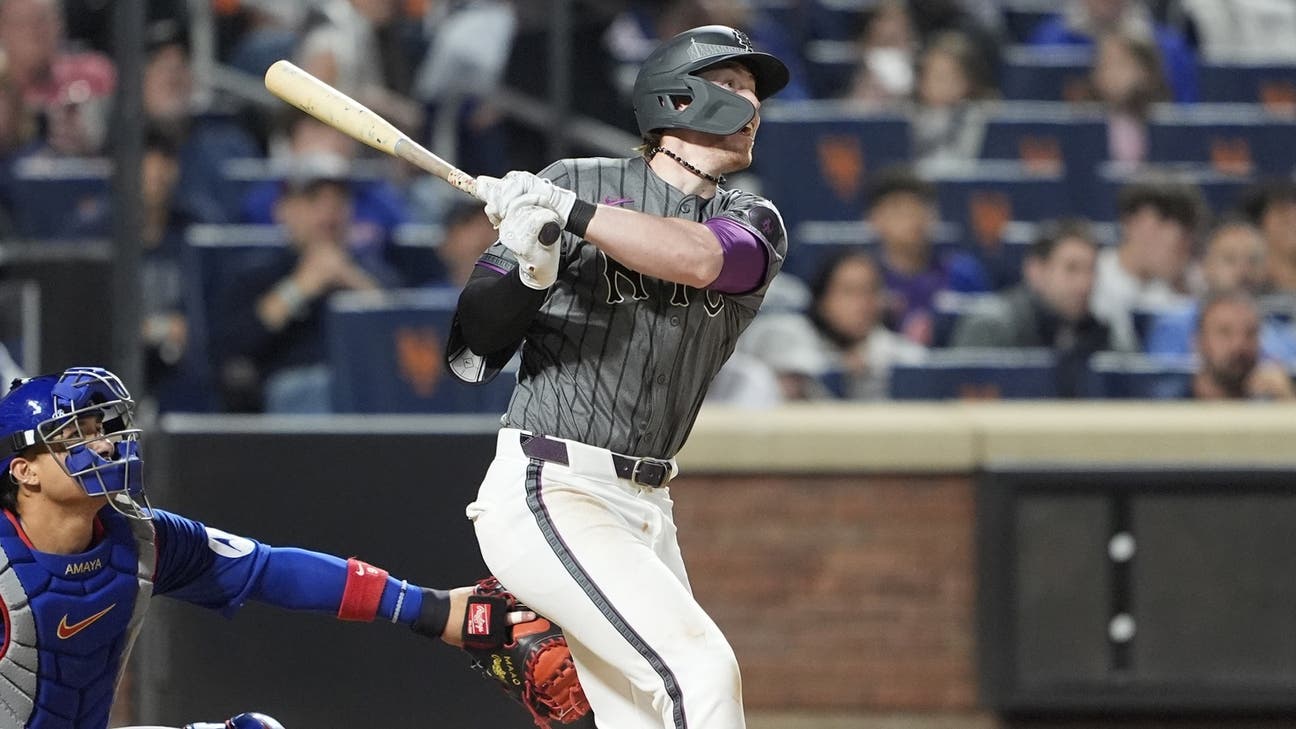 Brett Baty's two riders' night wasn't enough with the Mets losing 6-5 to the cubs