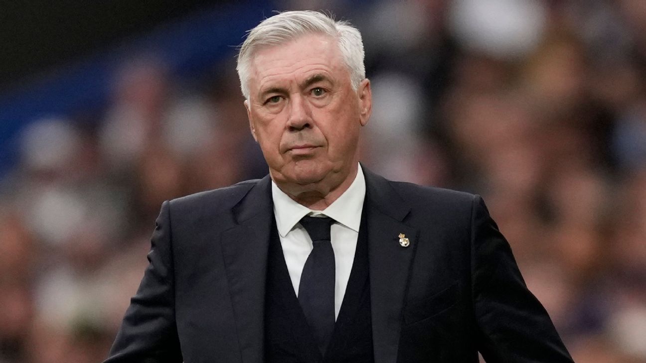 Carlo Ancelotti of Real Madrid