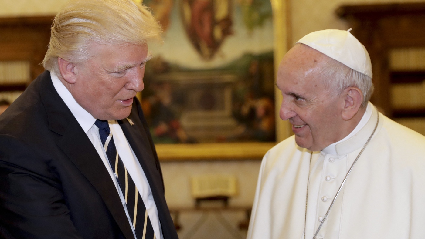 Catholic leader criticizes Trump for posting obvious AI photos as Pope: NPR