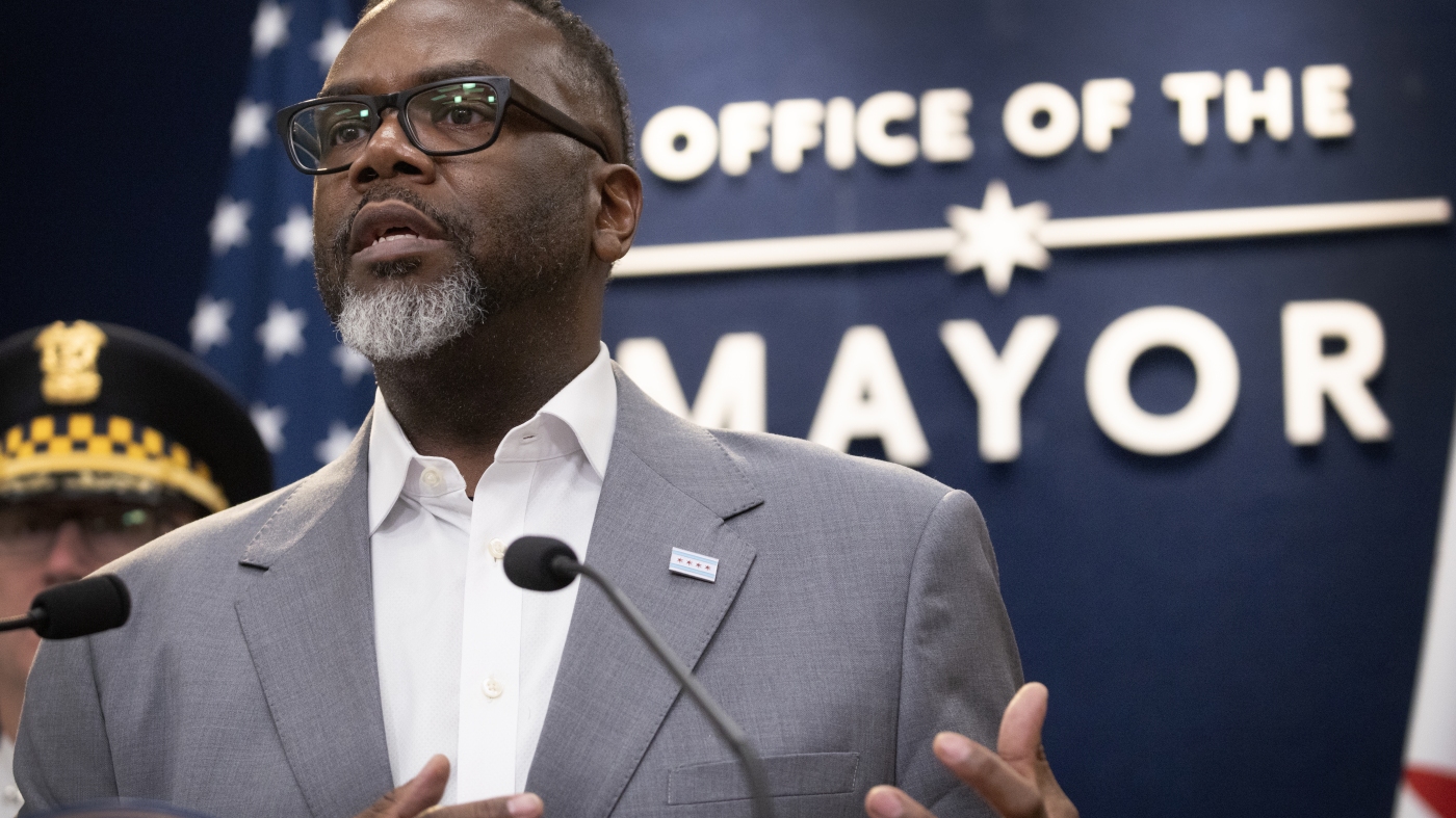Chicago mayor says he will tout diversity despite the Justice Department's investigation into city recruitment: NPR