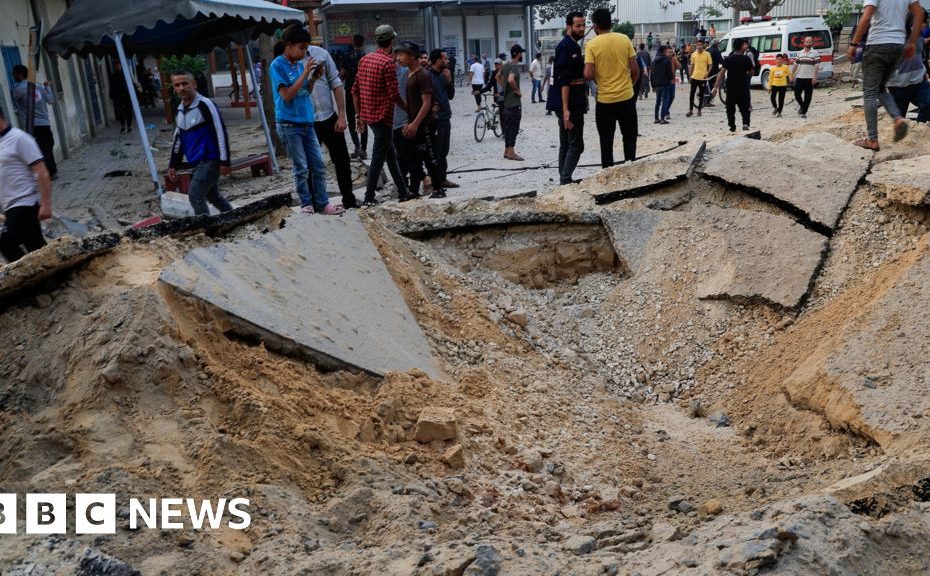 Civil Defense said Israel's air strikes in hospitals killed 28 people in Gaza.