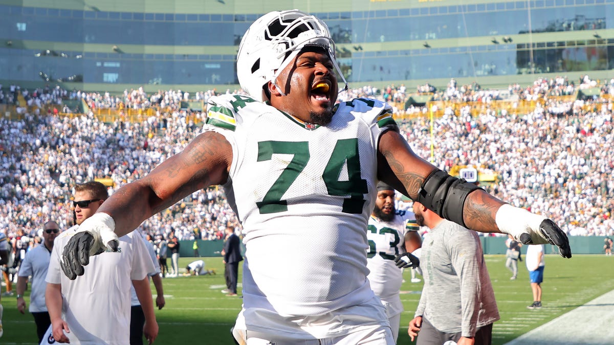 Coach Packers talks about Elgton Jenkins missing offseason plan