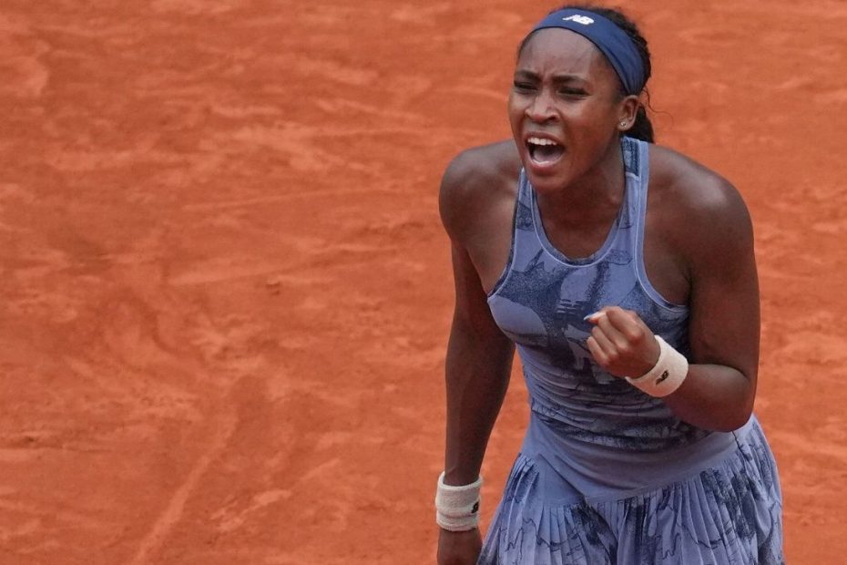 Coco Gauff survives the French Open