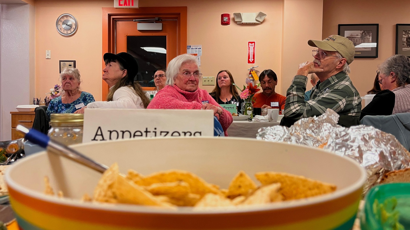 Community Dinner Fighting Maine's Loneliness: NPR