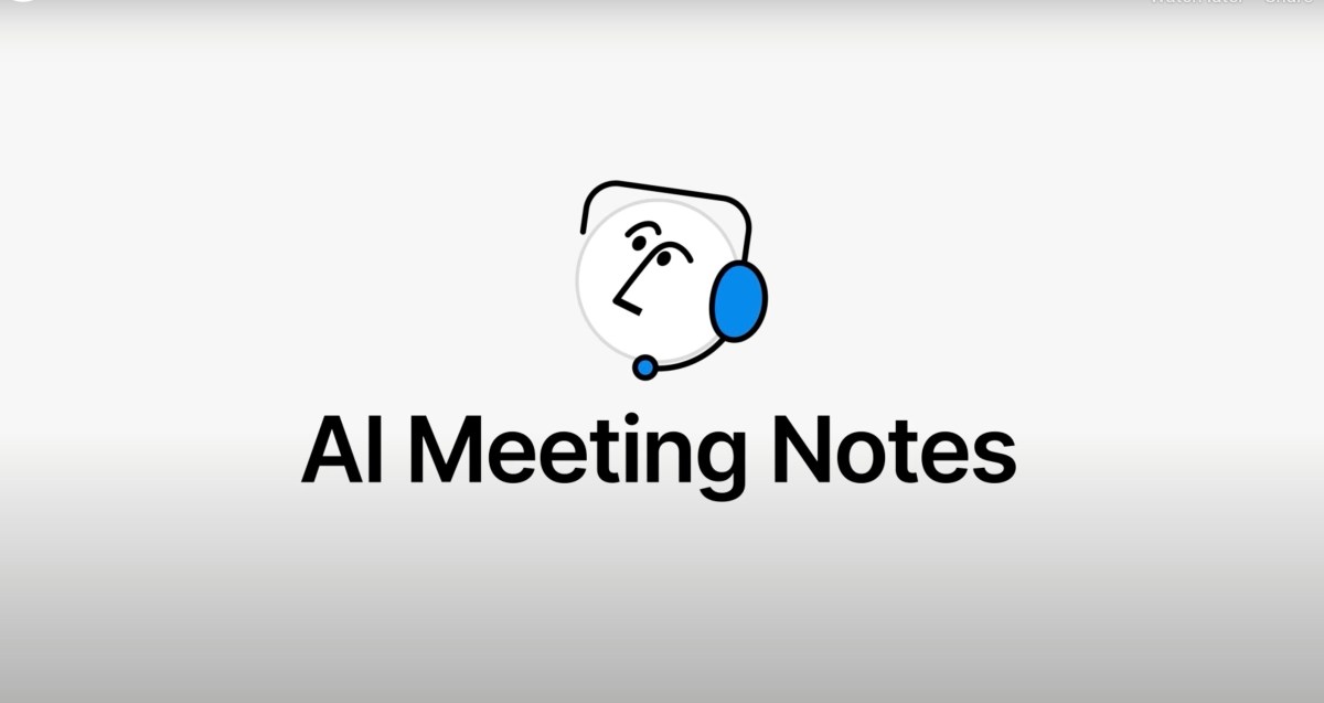 Concept with AI-Notetaker with its own transcriptional function like granola