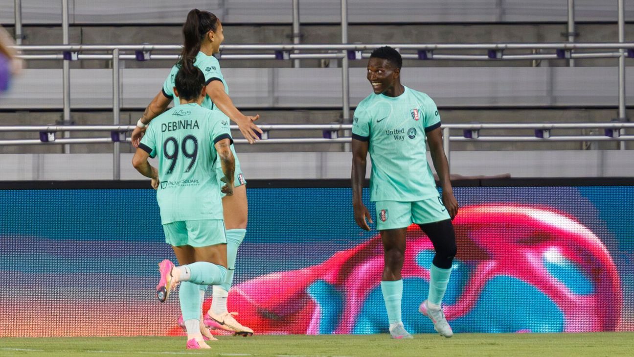 Current Temwa Chawinga has reached 25 NWSL goals after scoring championships and pride