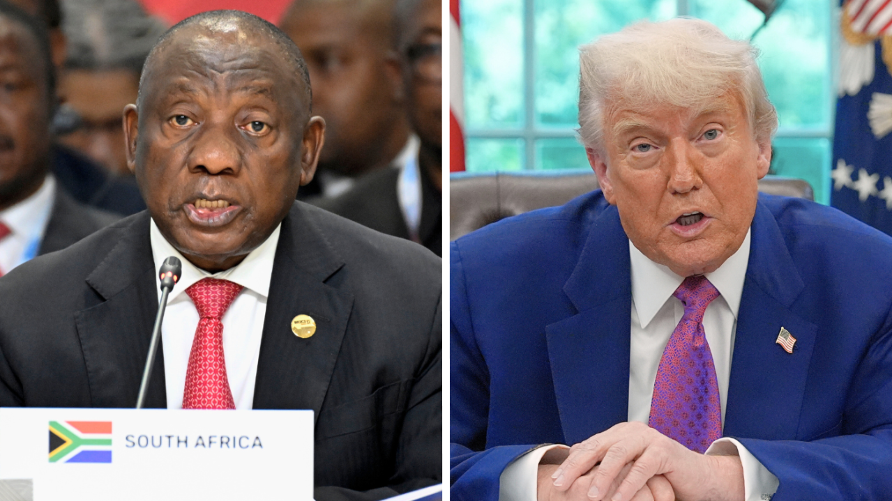 Cyril Ramaphosa tries to fix South Africa's image in talks with Donald Trump