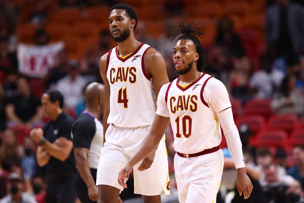 Darius Garland, Evan Mobley, De'andre Hunter