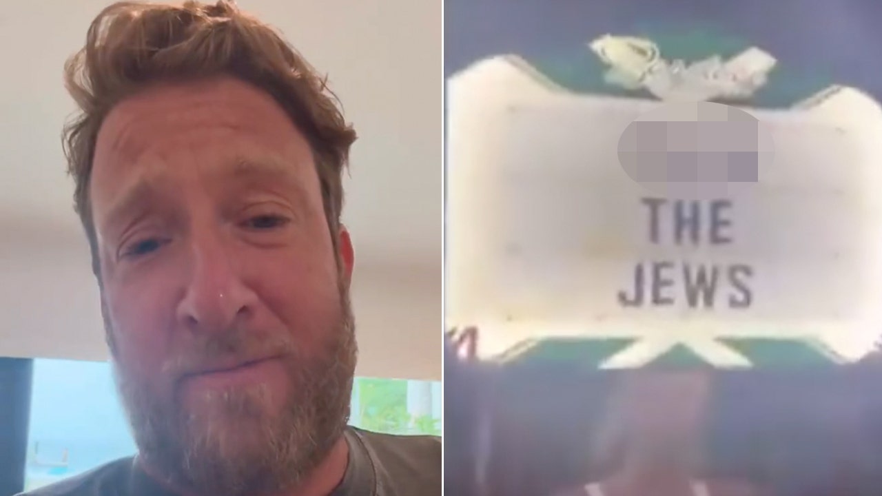 Dave Portnoy of Barstool Sports responds clearly to anti-Semitic signs at the bar