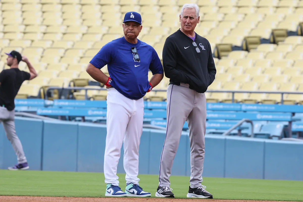 Dave Roberts of the Dodgers