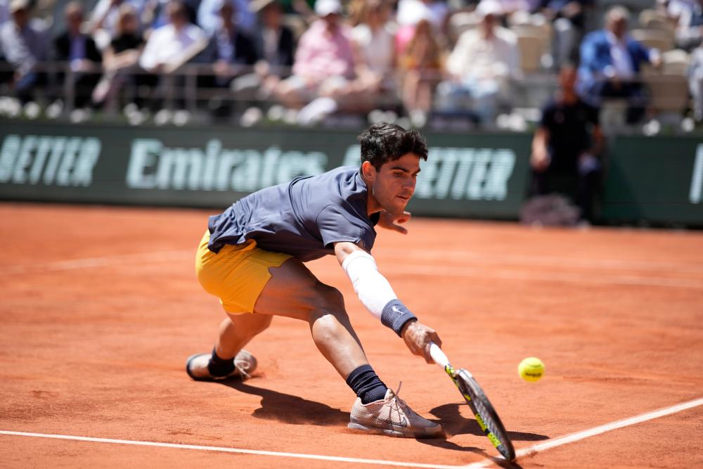 Descend: Carlos Alcaraz leads the transfer to the most agile shot in tennis