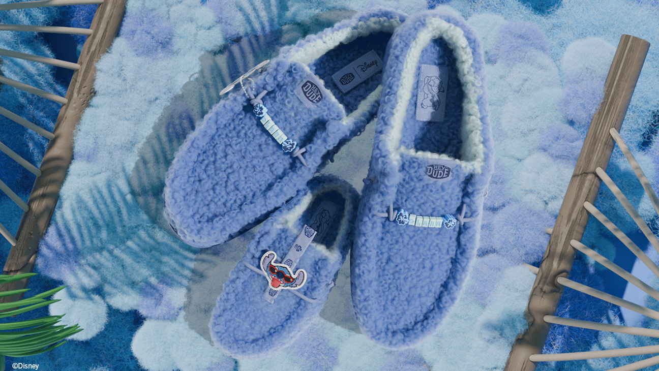 Disney X Heydude'Lilo & Stitch'Shoe Collection: Stitch Wally Slippers