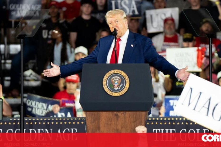 Donald Trump disse: "Nada pode me impedir