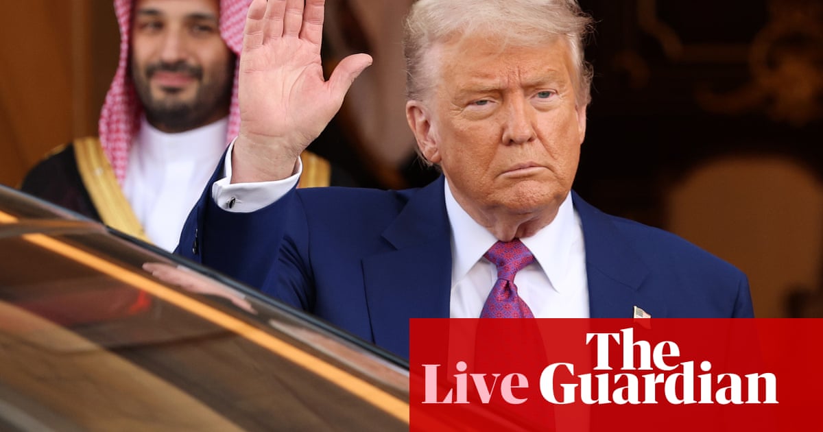 Donald Trump meets Syrian president in Saudi Arabia before the Gulf tour resumes – US Politics Live | US News