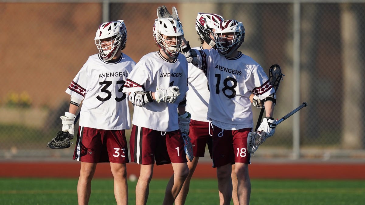 East Greenwich Boys Lacrosse Riding Balanced Attack with West Willie