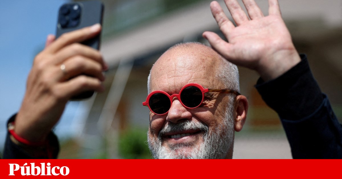Edi Rama celebra a vitória “esmagadora” da Albânia, a oposição rejeita os resultados | Balcãs