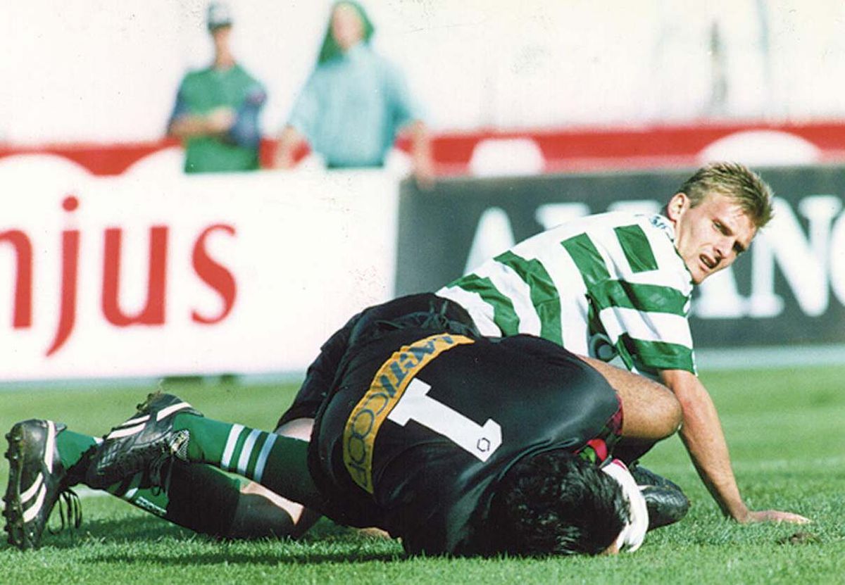 Entrevista com a bola «Pedi a Preud'homme para me ajudar a marcar o gol