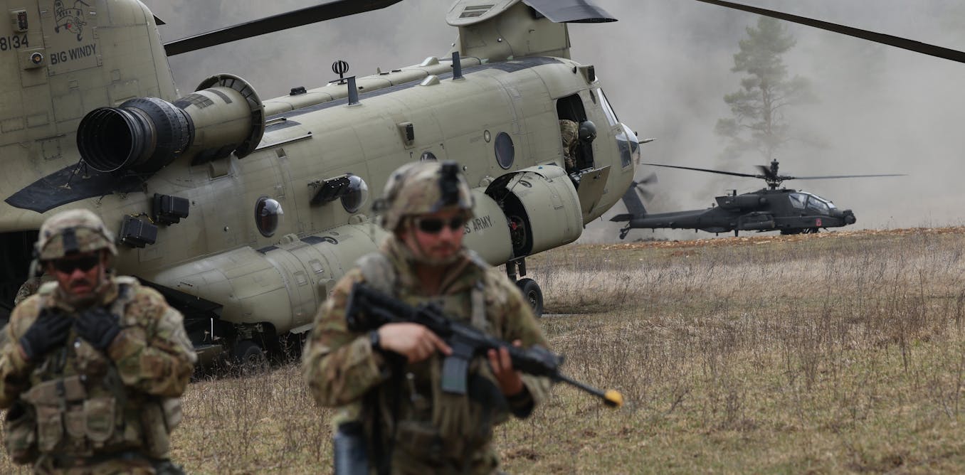 Europeans are worried that the United States will withdraw from NATO support. They worry – Americans should