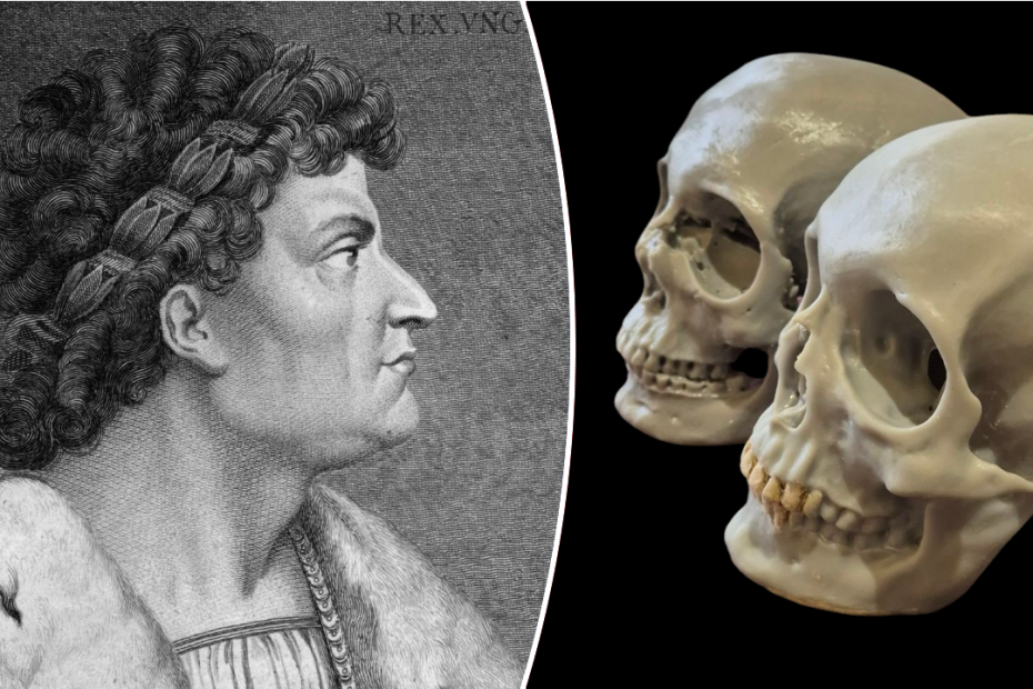 Experts say the skull of Hungarian King Matthias Corvinus may have been found
