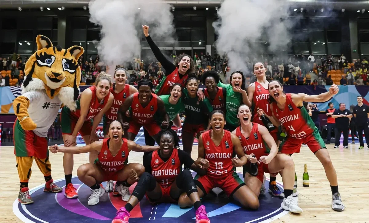 Federação de basquete de Portugal recebe diferenças internacionais