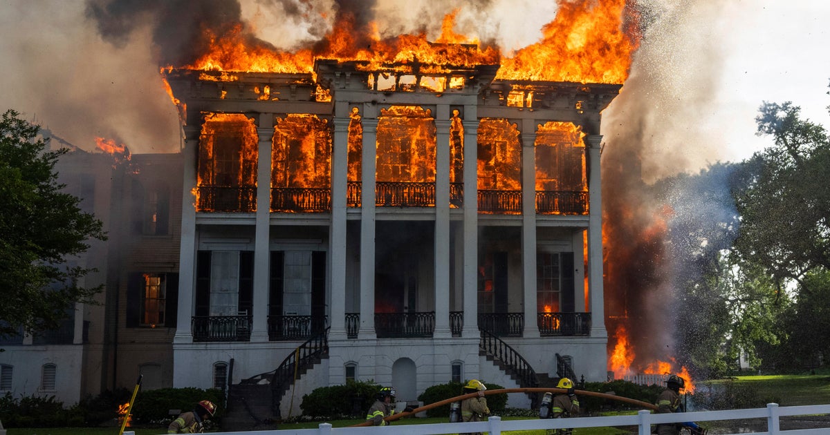 Fire destroys Notovia plantation in Louisiana