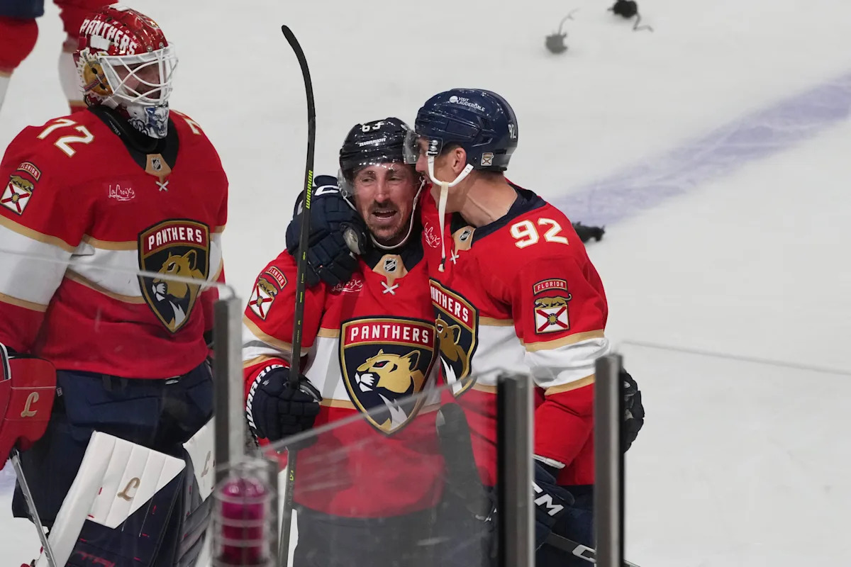 For the Panthers, Brad Marchand's story seems to be getting better and better