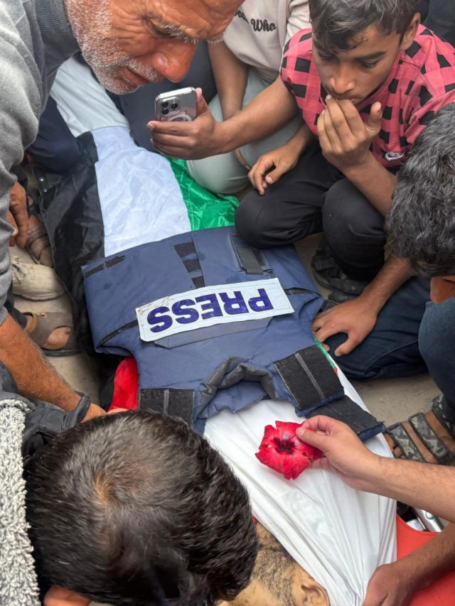 Foreign journalists are not allowed to give up Palestinian colleagues in Gaza | Freedom of the press