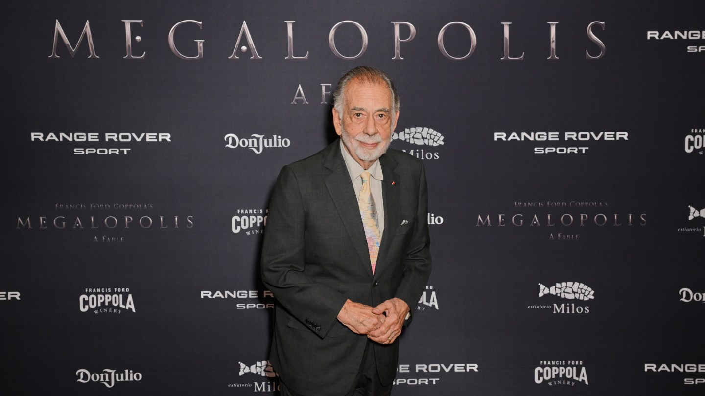 Francis Ford Coppola reacts to Trump's movie tariffs