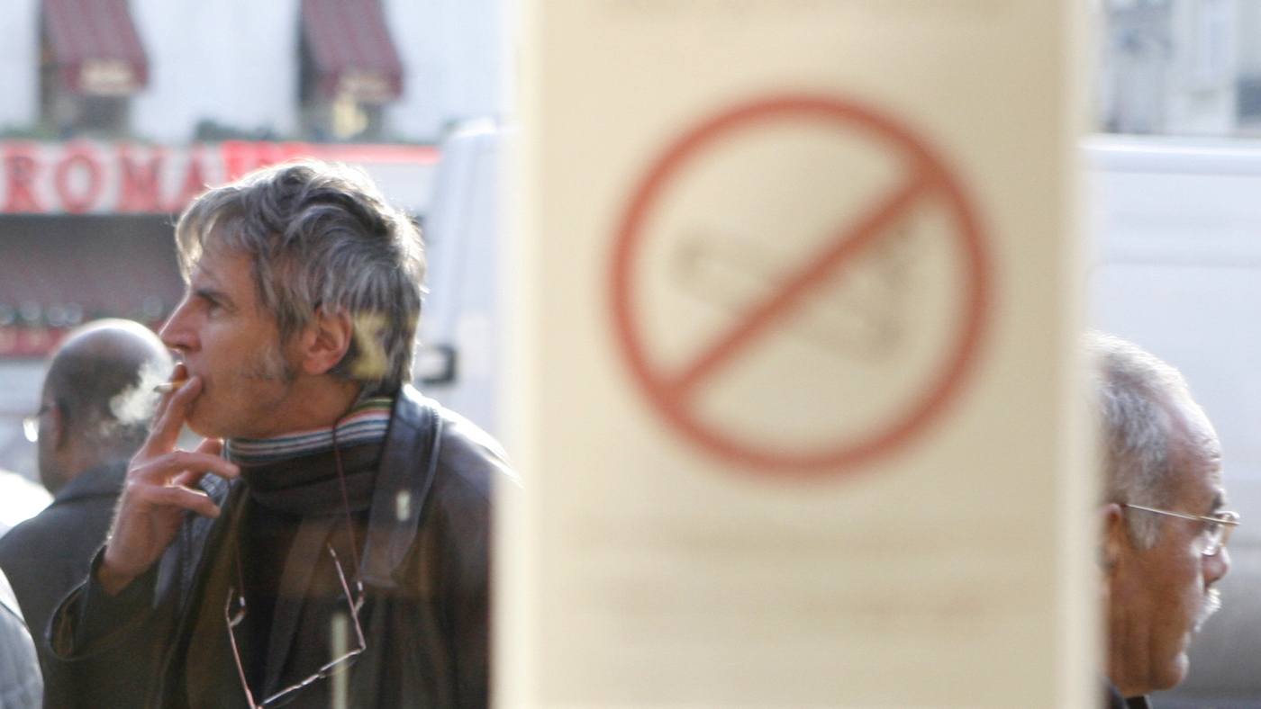 French smoking ban – Public space: NPR