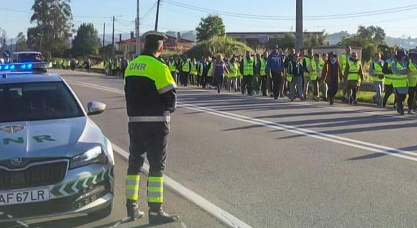 GNR durante a peregrinação nos 12 e 13 de maio, 240 militares chegaram a Fátima